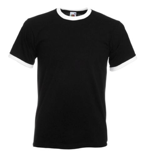 Triko s krátkým rukávem VALUEWEIGHT, black-white