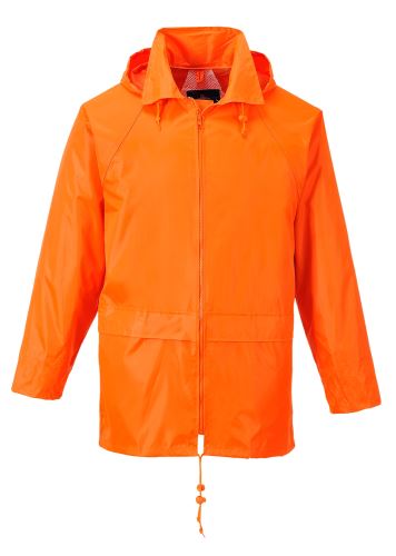 Bunda do deště CLASSIC, oranžová