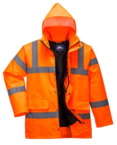 S460 - Hi-Vis bunda Traffic, oranžová