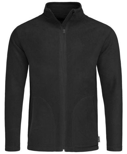 Pánská fleecová mikina Active ST5030, černá