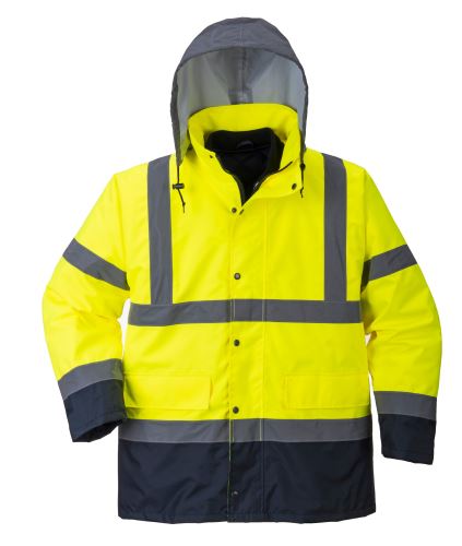 S471 - Bunda Hi-Vis 4v1 Contrast Traffic, žlutá