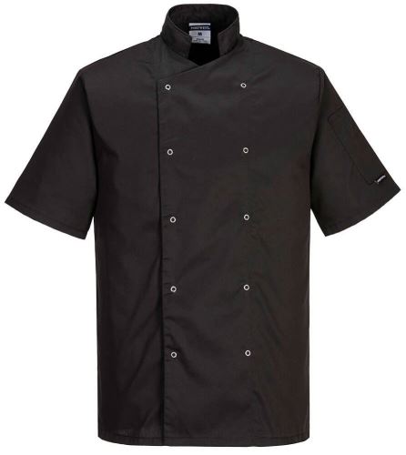 Kuchařský rondon CUMBRIA CHEFS, krátký rukáv