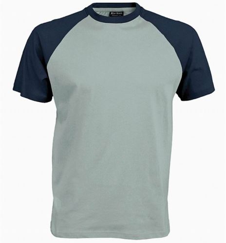 Pánské tričko BASE BALL, ice blue-denim