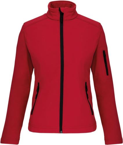 Bunda dámská softshell K400, red