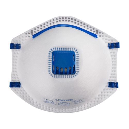 Respirátor PORTWEST FFP2 tvarovaný s ventilkem P201