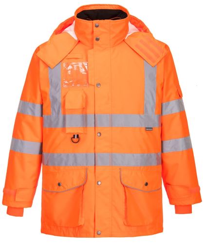 RT27 - Bunda Hi-Vis Traffic 7v1 RIS, oranžová