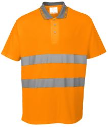 Výstražná polokošile bavlna Comfort Hi-Vis S/S Portwest S171