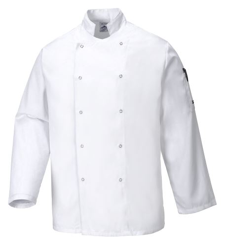 Kuchařský rondon SUFFOLK CHEFS, bílý