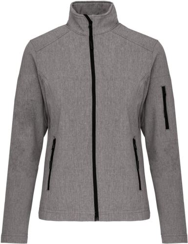Bunda dámská softshell K400, marl grey