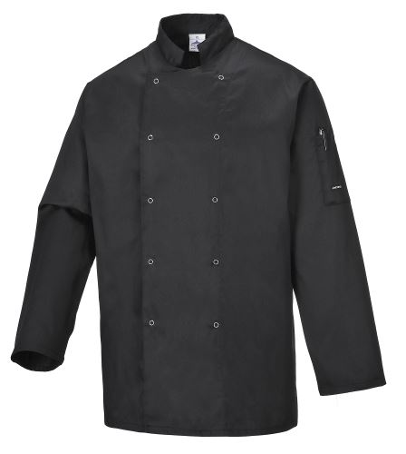 Kuchařský rondon SUFFOLK CHEFS, černý