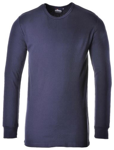 B123 - Thermo triko s dlouhým rukávem, navy