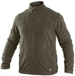 Mikina fleecová CXS GRANBY, khaki