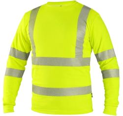 Výstražné triko s dlouhým rukávem CXS OLDHAM