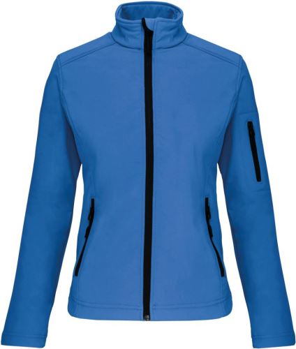 Bunda dámská softshell K400, aqua blue