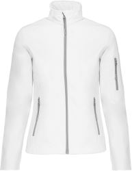 Bunda dámská softshell K400, white (3)