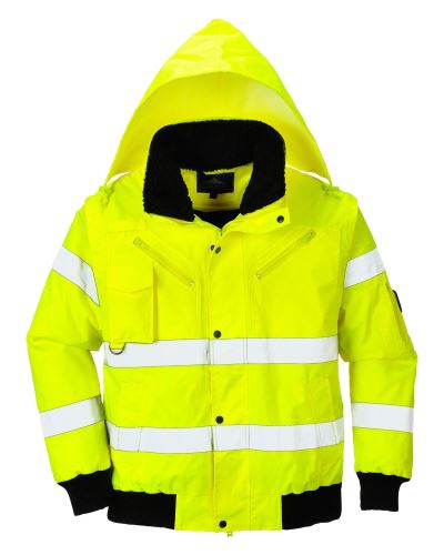 Bunda reflexní do pasu BOMBER HiVis